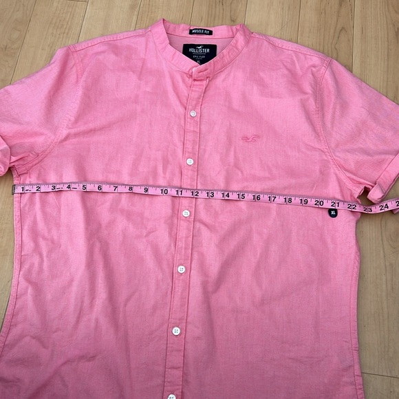 Hollister Pink/Coral Colarless XL - Picture 5 of 10